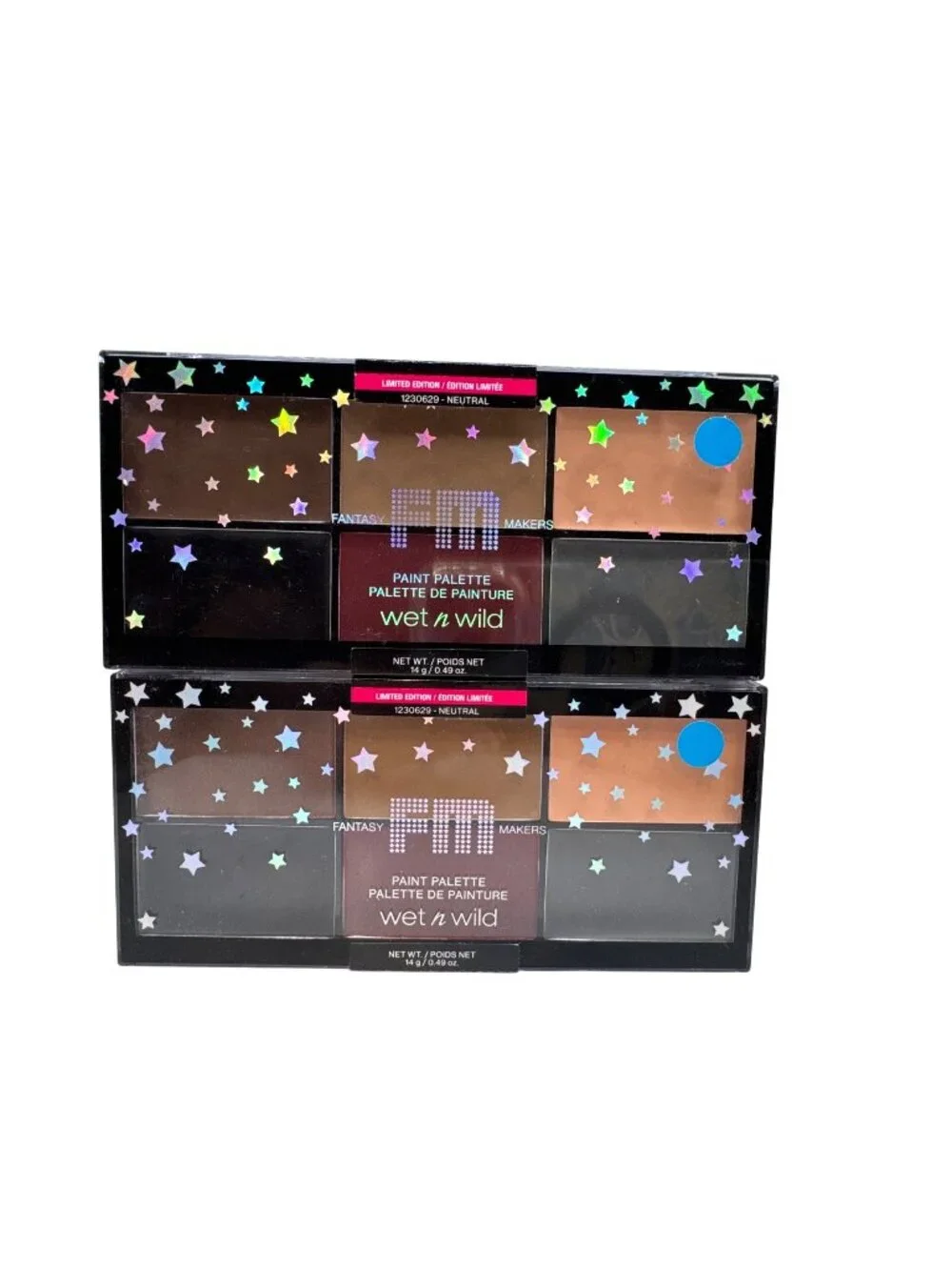 2 pack Wet N Wild Fantasy Makers Paint Palette Neutral 14g Limited Edition